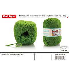 Emi Filato Sofia 50g/170m - Verde ForgliaEmi