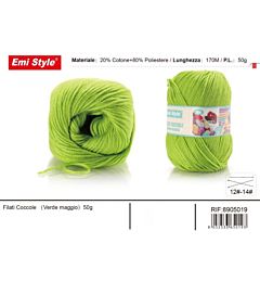 Emi Filato Sofia 50g/170m - Verde MaggioEmi