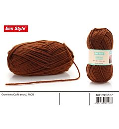 Emi Filato Gomitolo 100g - Caffè ScuroEmi