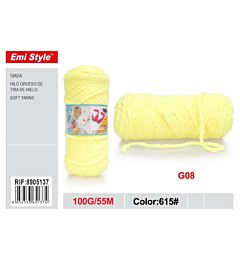 Emi Filato Giada 100g/55m - Giallo PallidoEmi