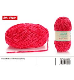 Emi Filato effetto Velluto 100g/245m - RosatoEmi