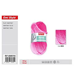 Emi Filato Martina 100g/110m - Rosa Brillante M06Emi