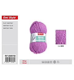 Emi Filato Martina 100g/110m - Viola Chiaro M09Emi
