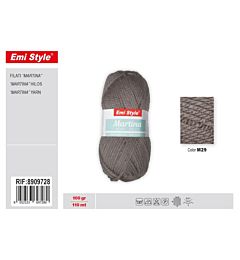 Emi Filato Martina 100g/110m - Tortora M29Emi