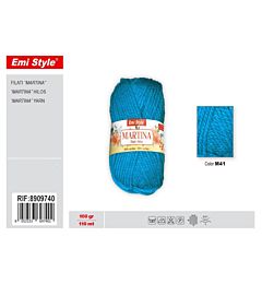 Emi Filato Martina 100g/110m - Azzurro Cielo M41Emi