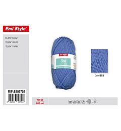 Emi Filato Elisa 100g/200m - Blu Lavanda E02Emi