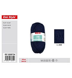 Emi Filato Elisa 100g/200m - Blu Navy E05Emi