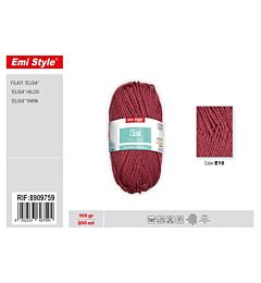 Emi Filato Elisa 100g/200m - Rosso Antico E10Emi