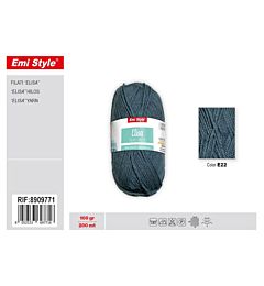 Emi Filato Elisa 100g/200m - Blu Jeans E22Emi