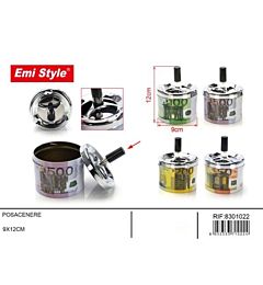 EMI Posacenere con Coperchio - 9x12CMEmi