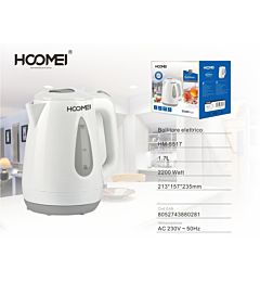BOLLITORE ELETTRICO 2200W 1.7L HM-5517
