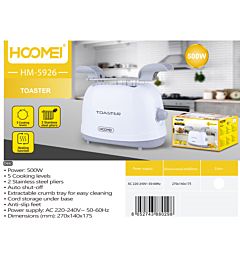 TOSTAPANE 500W HM-5926Hoomei