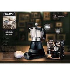 CAFFETIERA ELETTRICA 400W HM-5710Hoomei