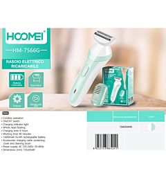 RASOIO RICARICABILE HM-7566GHoomei