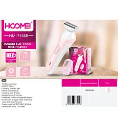 RASOIO RICARICABILE HM-7566RHoomei