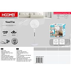 VENTILATORE A PIANTANA 45W - 125CMHoomei