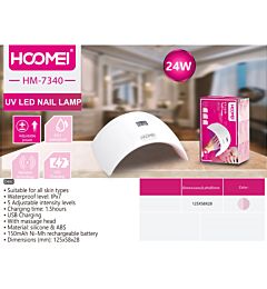 ESSICCATORE X UNGHIE 24W HM-7340Hoomei