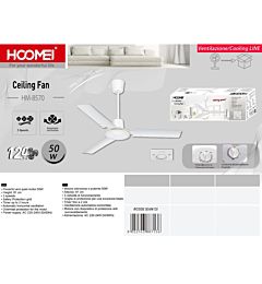 VENTILATORE DA SOFFITTO 50W - 120CMHoomei