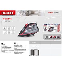 Ferro da Stiro 2200W - HM3888Hoomei