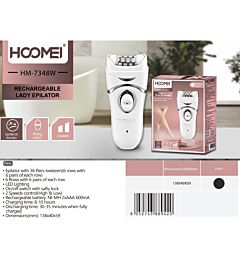 EPILATORE RICARICABILE HM-7348WHoomei