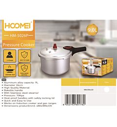 PENTOLA A PRESSIONE 9L 26CM HM-5026P
