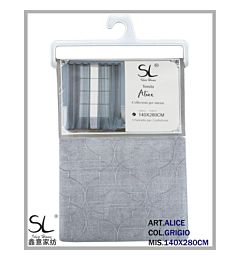 SL TENDA ALICE 140X280CM COL.GRIGIOSl Ideahome