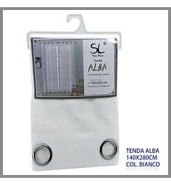 SL TENDA ALBA 140X280 COL.BIANCOSl Ideahome