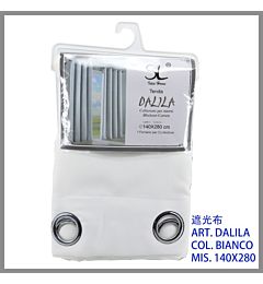SL TENDA OSCURANTE DALILA 140X280CM COL.BIANCO