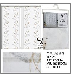 SL TENDA CECILIA 60X150CM COL.BEIGESl Ideahome
