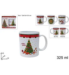Tazza in Ceramica Natalizio 325ml - ZYMK03/01