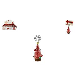 SEGNA POSTO ALBERO CON PALLINE ROSSO ZJH20-SHU/RED