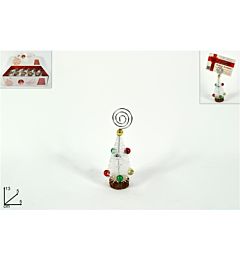 SEGNA POSTO ALBERO CON PALLINE BIANCO ZJH20-SHU/WHITE