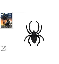 Ragno 13x10cm Decorazione Halloween - 2pz