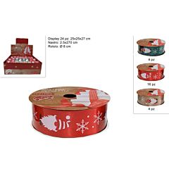 Nastro con Decoro Gnomo - 2,5x270cmDue Esse