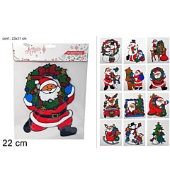 Vetrofania Natalizia 22cm - WYC22CMDue Esse