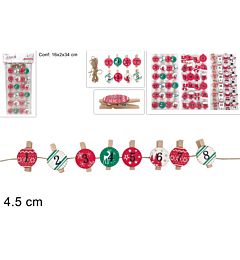 Set Mollette Natalizie - Calendario dell’AvventoDue Esse