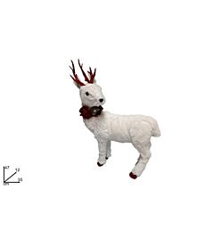 Renna Bianca 47cm - DY244045ADue Esse