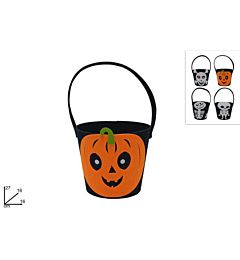 Cestello Halloween in Feltro Assortiti - 27x16cmDue Esse