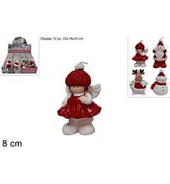 Candeline Soggetti Natalizi 8cm - Assortiti TF11Due Esse