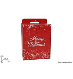 BOX PANETTONE MERRY CHRISTMAS 28X20.5X34 WL-NO.9