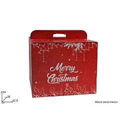 BOX PANETTONE MERRY CHRISTMAS 42.5X26X34 WL-NO.12