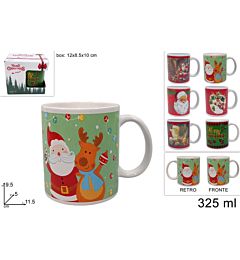 Tazza in Ceramica Natalizio 325ml - ZYMK03Due Esse