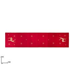 Runner Natalizio in Tessuto Rosso - 40x180cmDue Esse