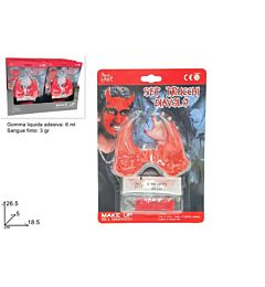 Set Trucco Halloween - Diavolo + Sangue Finto