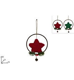 APPENDINO ANELLO C/STELLA PELLICCIA C/CAMPANELLINO 2COL JWX4