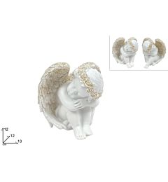 Angelo Addormentato Seduto 12cm - P899/326Due Esse