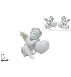 Angelo con Cuore 7,5cm - P888/86Due Esse