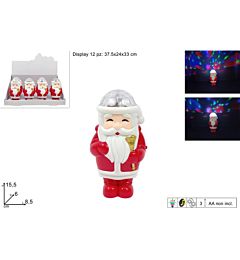 Proiettore Babbo Natale con MusicaDue Esse