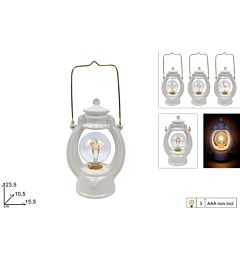 Lanterna in Ceramica con Luce - Banco