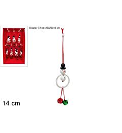 Appendino Pupazzo di Neve - 14cmDue Esse